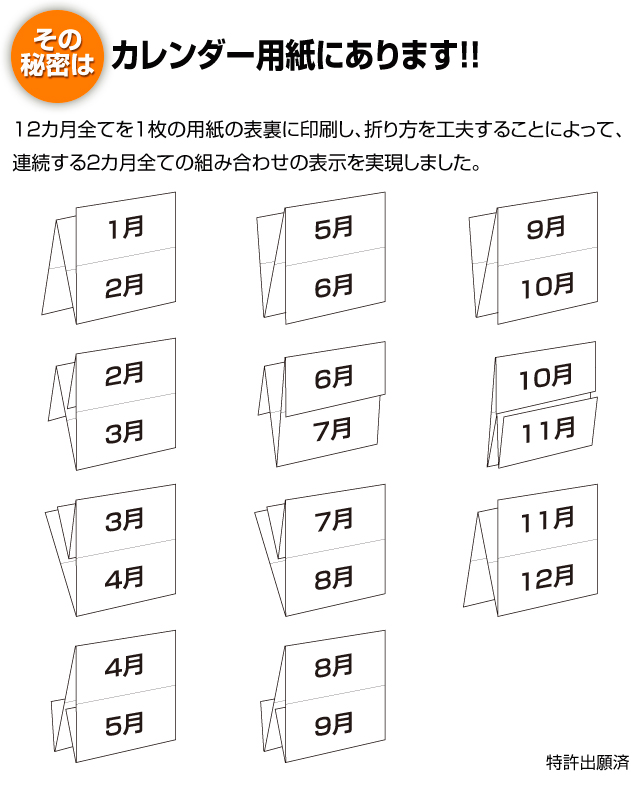 カレンダー用紙S