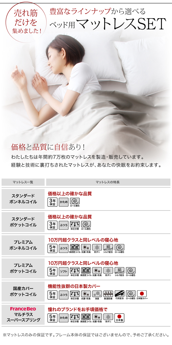 ゆったり寝られるキングサイズ!棚・コンセント・引き出し収納 ゆったり寝られるキングサイズ!棚・コンセント・引き出し収納