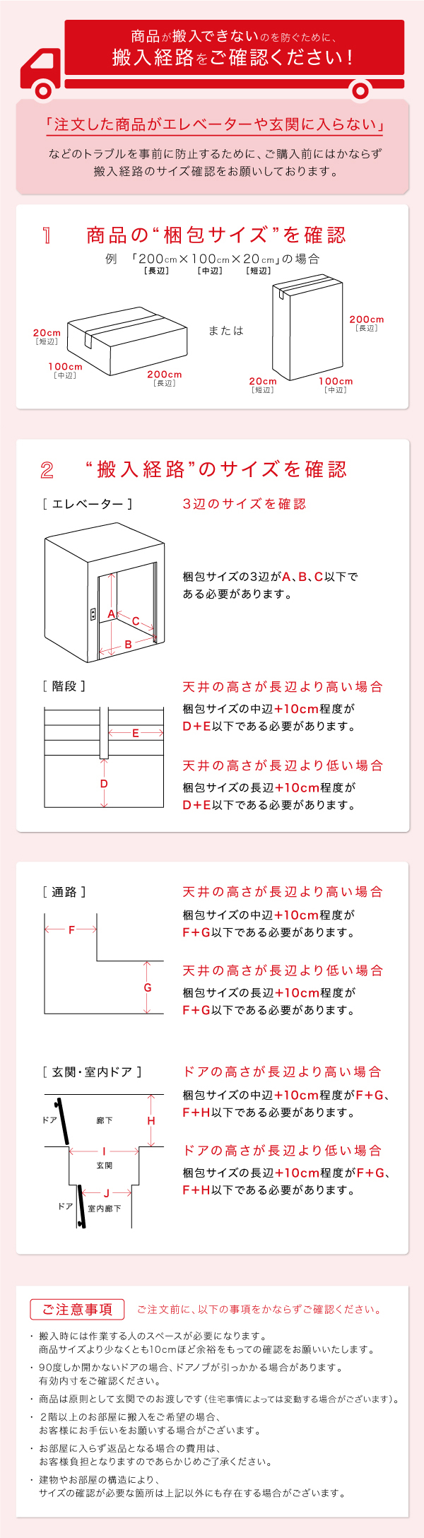 搬入経路